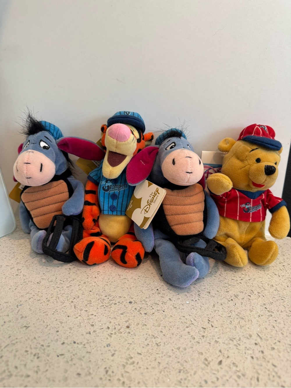 Disney Winnie the Pooh & Friends Vintage Collectable Baseball ball team plush